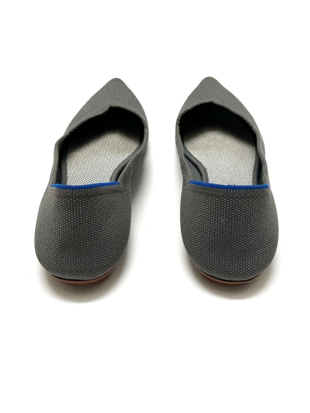 Rothy’s The Point pointed toe flats dark gray classic size 9 - Picture 3 of 7